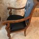 Restoration style armchair with a mountain spirit.
