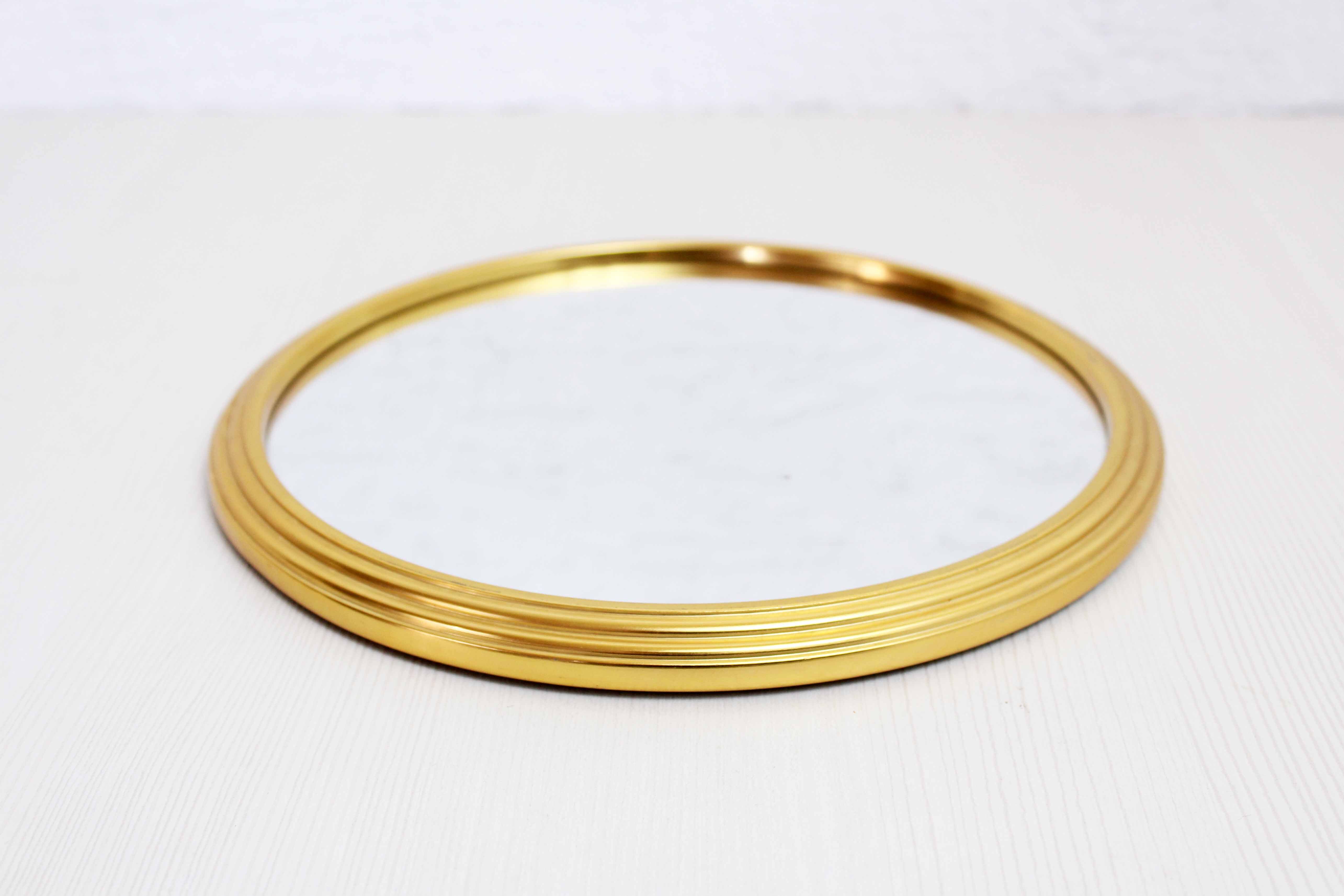 Brass mirror top 1950