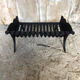 Old fireplace fireplace vintage cast iron