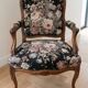 Sofa set with Napoleon III chairs.