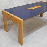 Fir desk circa 1980