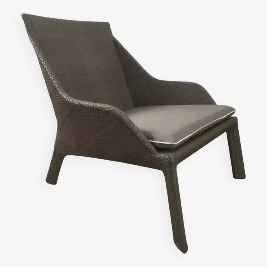 Roche Bobois Bel Air outdoor lounge chair by Sacha Laki