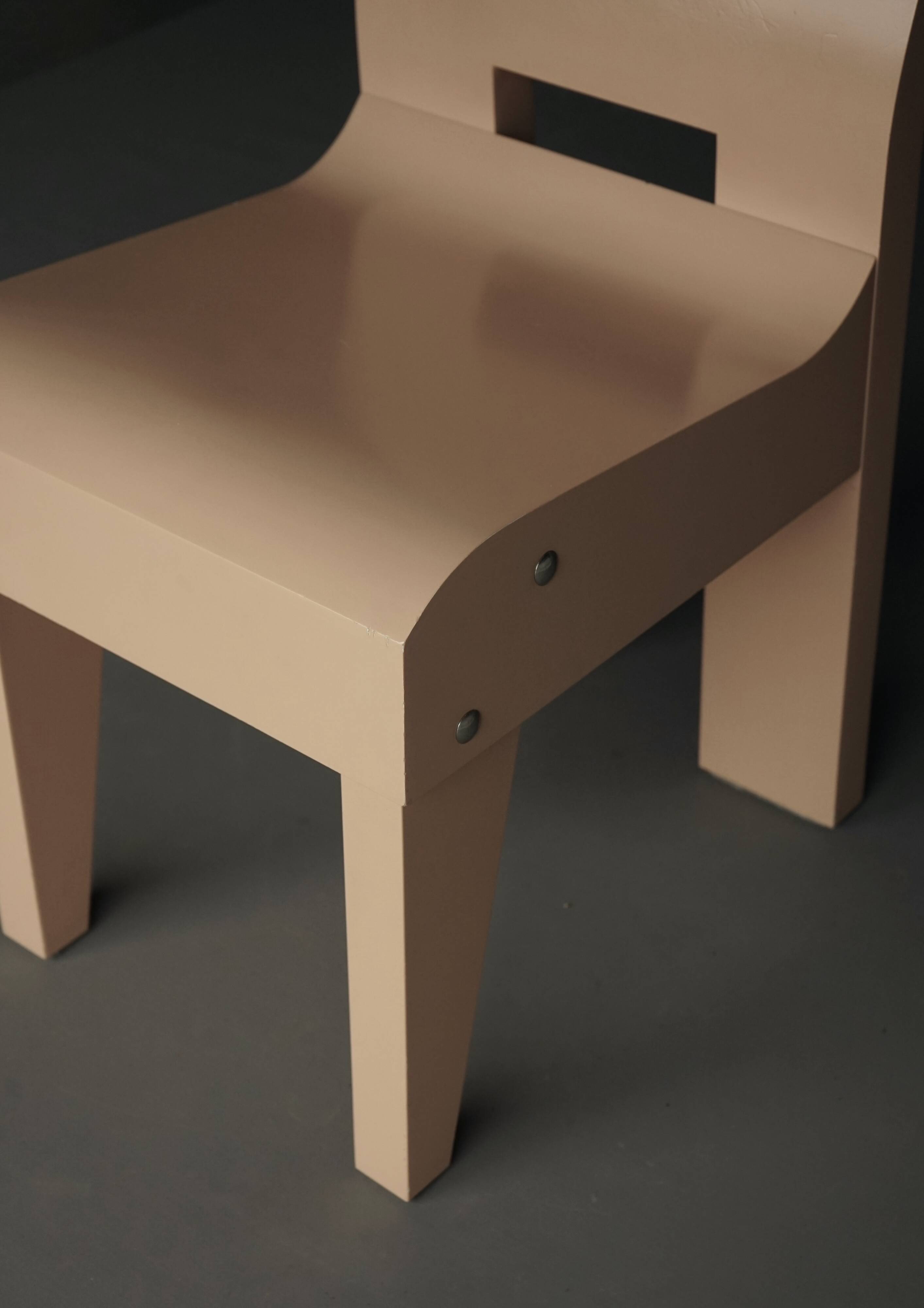 Martin Visser SE20 chair for 't Spectrum furniture, 1980s