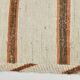 2x8 Brown & Beige Kilim Runner Rug, 71x260Cm