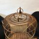 Birdcage old bamboo 70cm