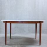 Vintage oval dining table, 1960