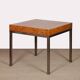 Burl wood game table by Guy Lefevre for Maison Jansen, 1970