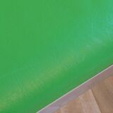Vintage apple green stool or footrest