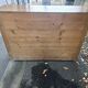 Old farmhouse sideboard in solid cherry – rustic country style