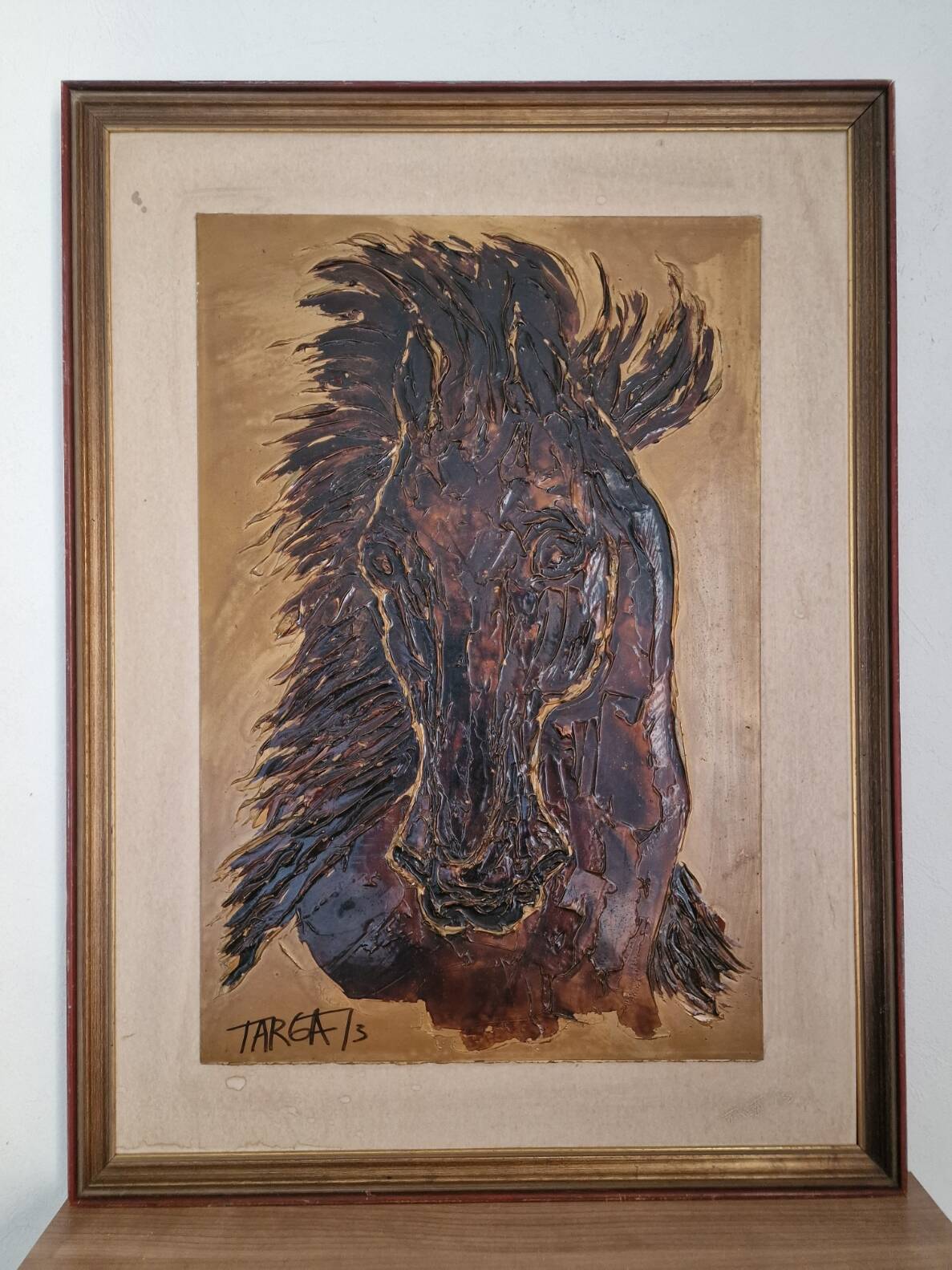 Vintage horse portrait