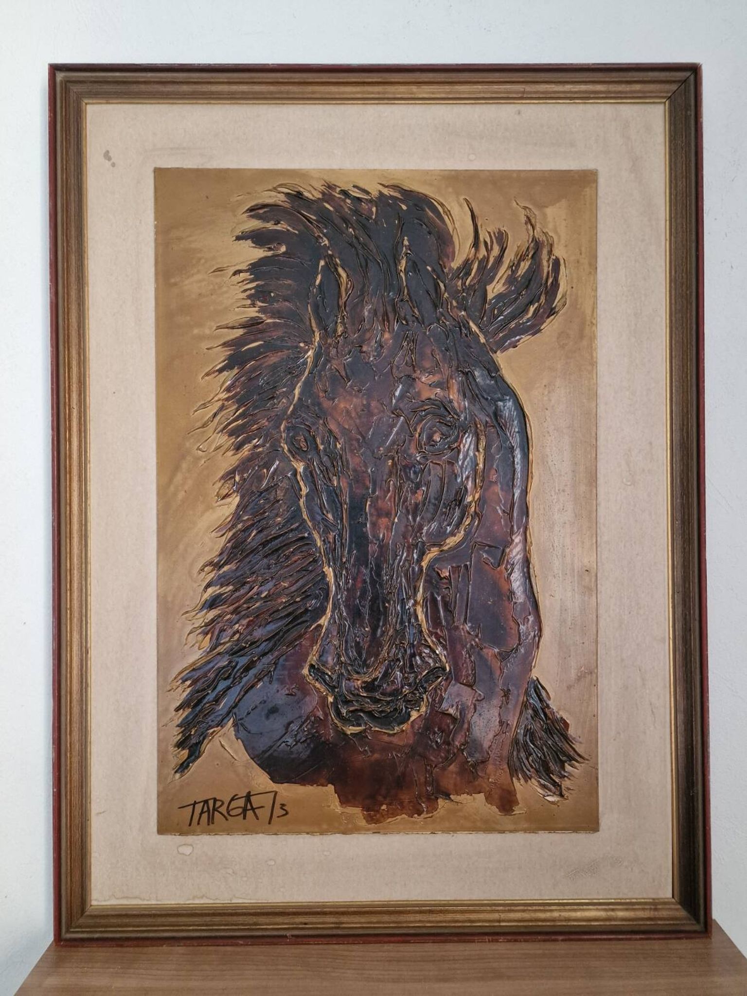 Vintage horse portrait
