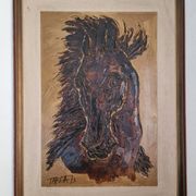 Vintage horse portrait