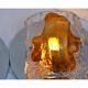 Pair of sconces Mazzega bicolor murano glass 1970