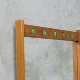Mid-century swedish teak wall mirror from Fröseke ab, 1960s