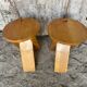 Pair of Folding Stools SUZY Design Adrian Reed Style Roger Tallon Bo