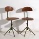 Ensemble de chaises industrielles (c.1950). Ensemble de 2 pièces