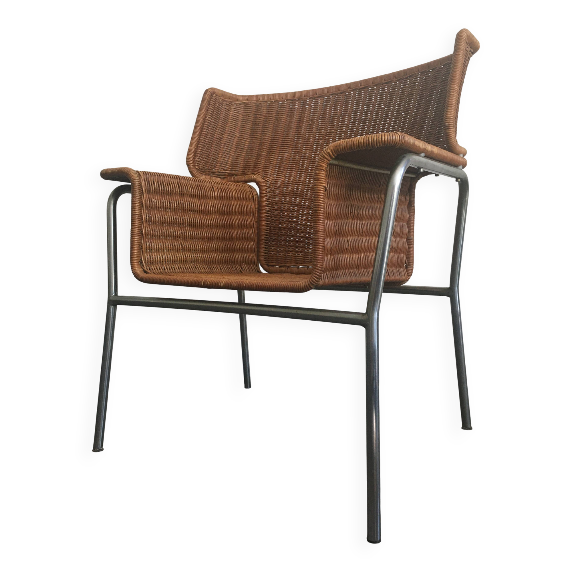 Very rare Wouter Fens armchair Gebroeders Jonkers Holland 1969