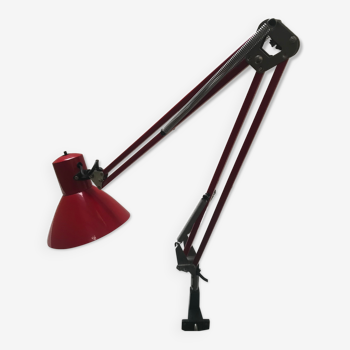 Red architect lamp Made in GDR