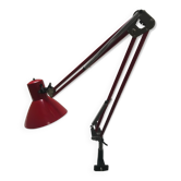 Lampe architecte rouge Made in RDA