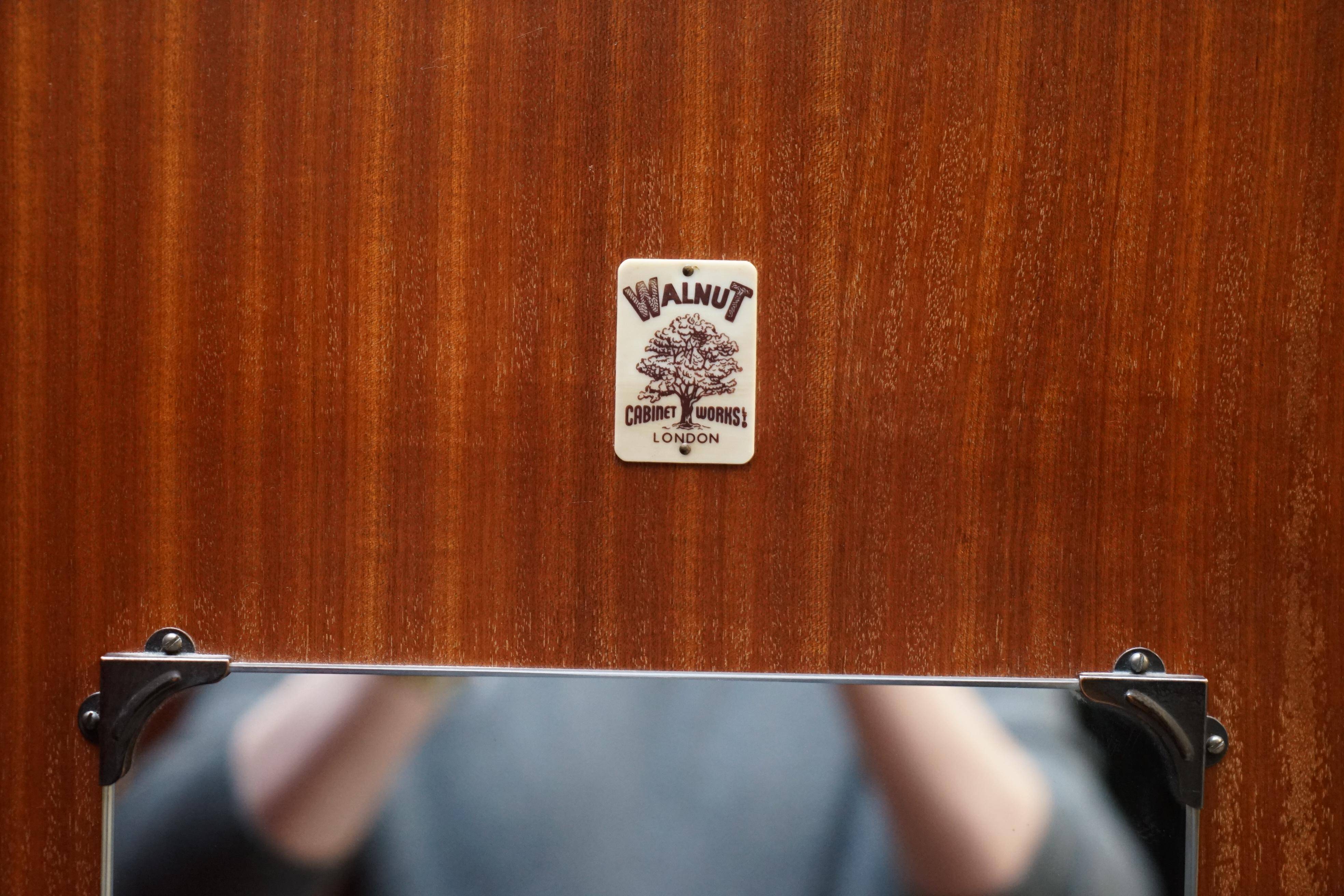 Light walnut wardrobe from the 1940s - Walnut Works