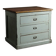 Commode vintage style industriel en sapin émaillé XX Century