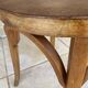 Vintage Curved Wood Stool, Baumann, Circa 1950s/1960s