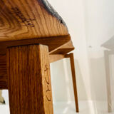 Solid wood desk