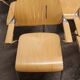 Lot of 6 "Golf" model chairs designed by Francesco Zaccone for the Brunner brand