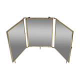 Folding mirror triptych. France 1920s 68x30cm