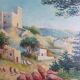 Tableau Huile sur panneau signé Robert Pichon paysage
