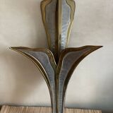 Lily leaf wall lamp