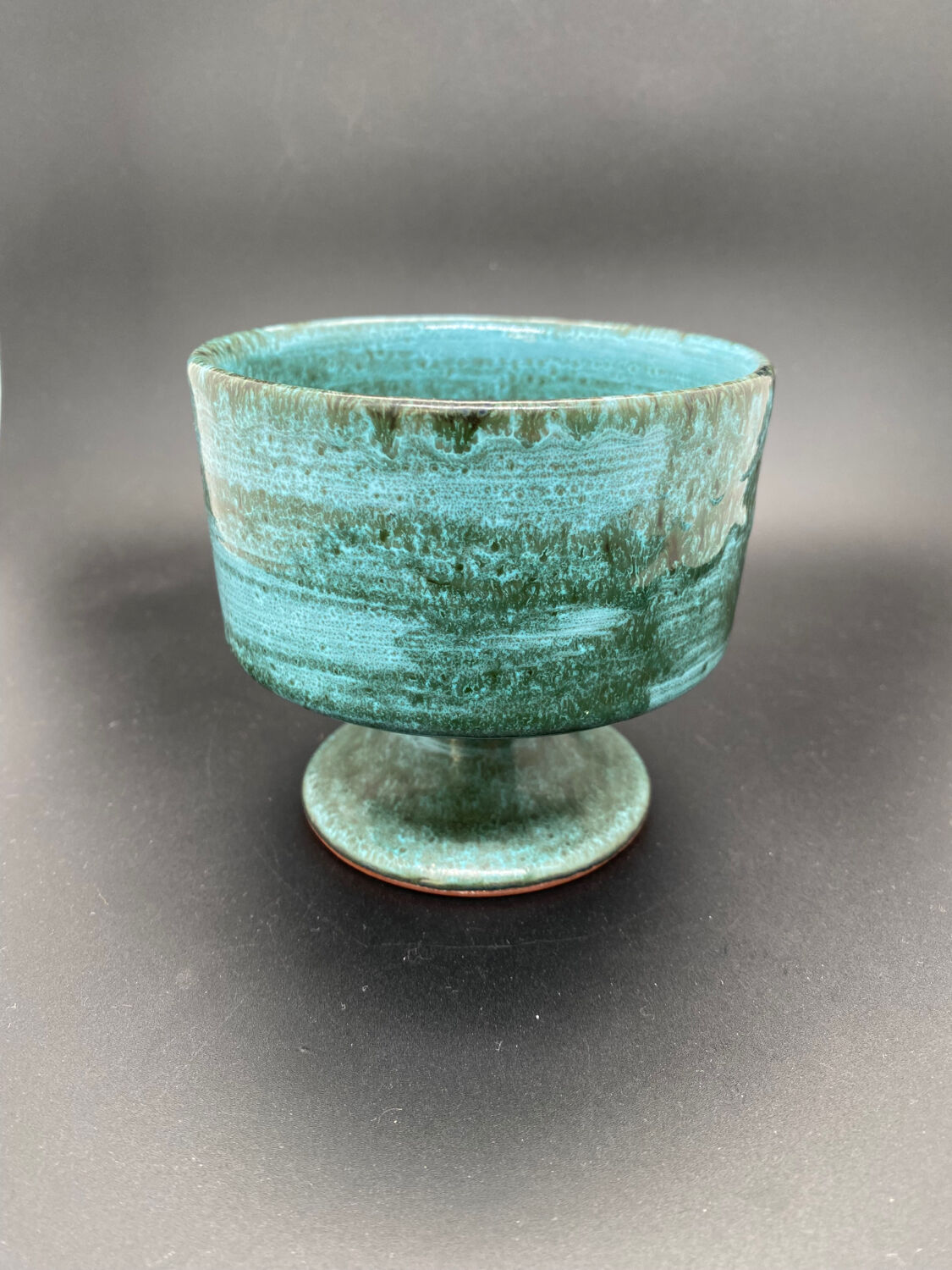 Glazed ceramic cup