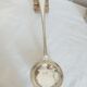 Silver metal ladle Christofle model pearls