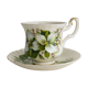 Tea cup Royal Albert English porcelain "Trillium"