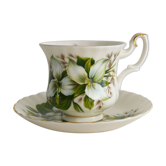 Tea cup Royal Albert English porcelain "Trillium"