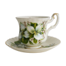 Tasse à thé porcelaine anglaise royal albert "trillium"