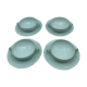 4 broth bowls in taraud limoges porcelain.