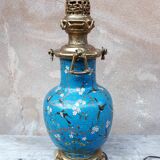 Chinese cloisonné enamel vase, China, late 19th century