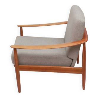 1960s armchair in cherrywood