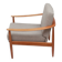 1960s armchair in cherrywood