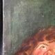 "portrait of man" oil on canvas signed mantovani 1918