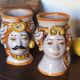Vases Moorish Heads Caltagirone