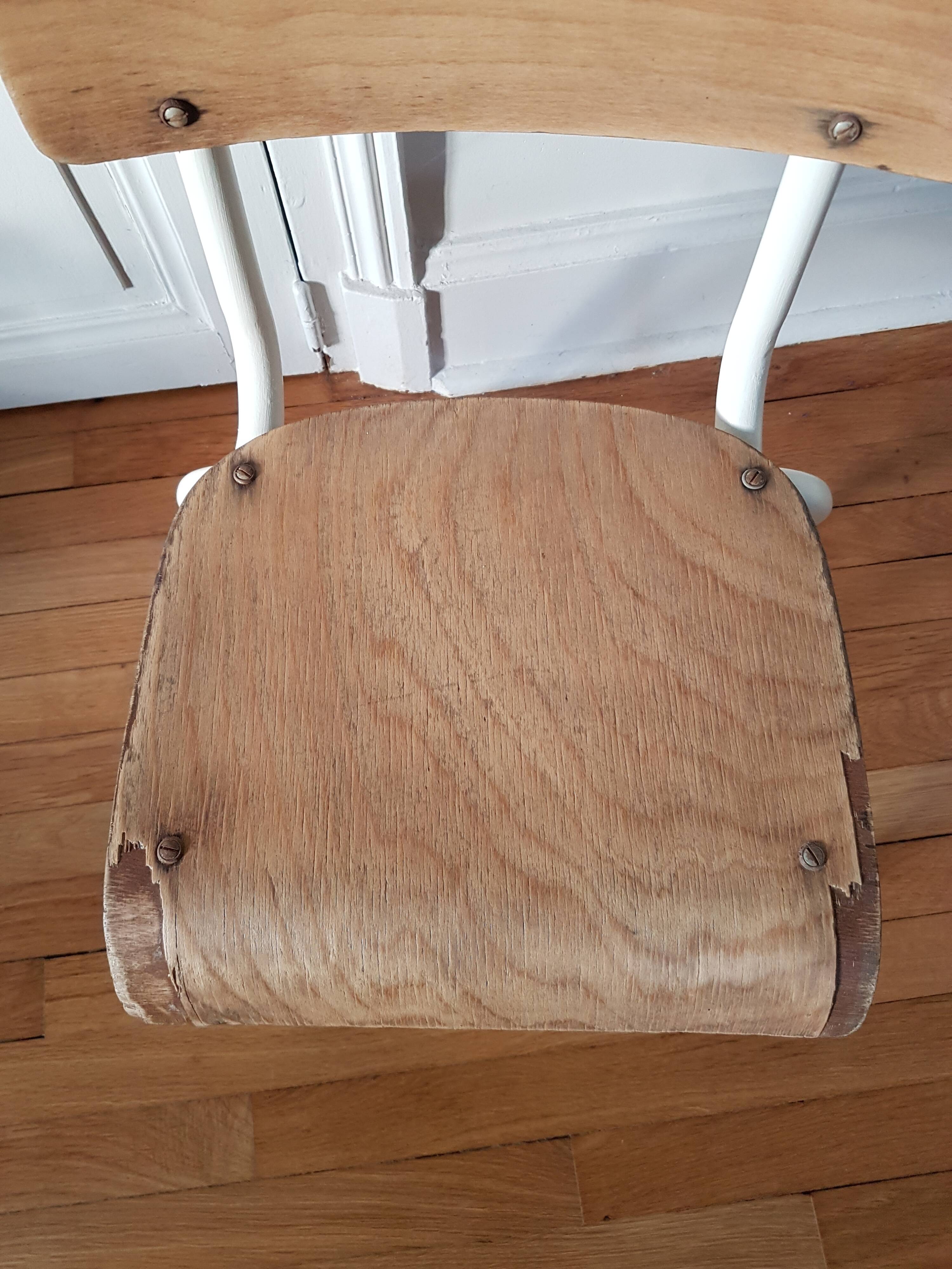 Vintage school chair