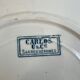 Iron earth flat plate Sarreguemines Carlos