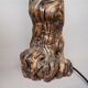 Portuguese handmade vine wood table lamp