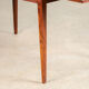Table extensible scandinave en palissandre