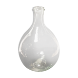 Demijohn 5 liters white glass