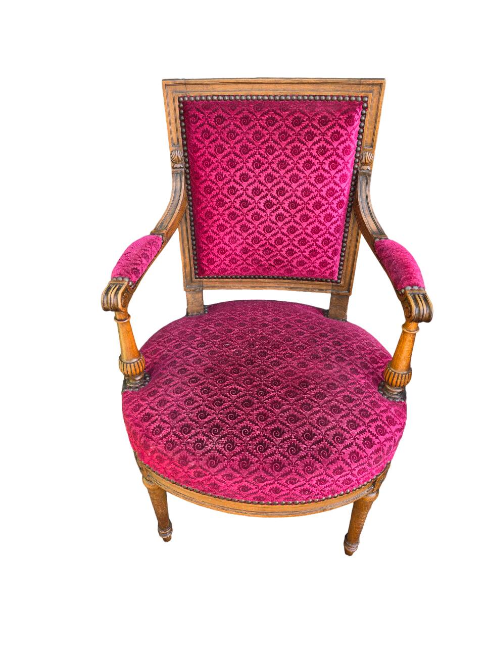 Salon Louis XVI - Banquette et deux fauteuils
