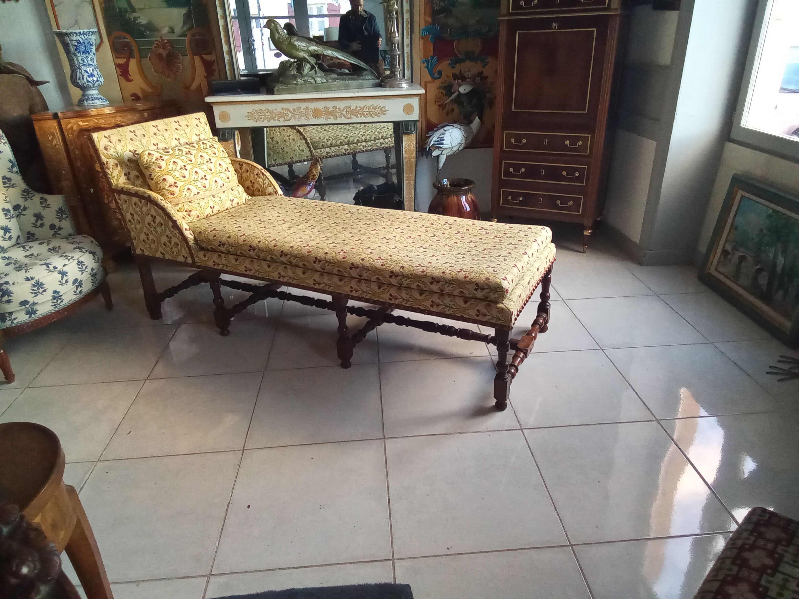 Deck chair, daybed