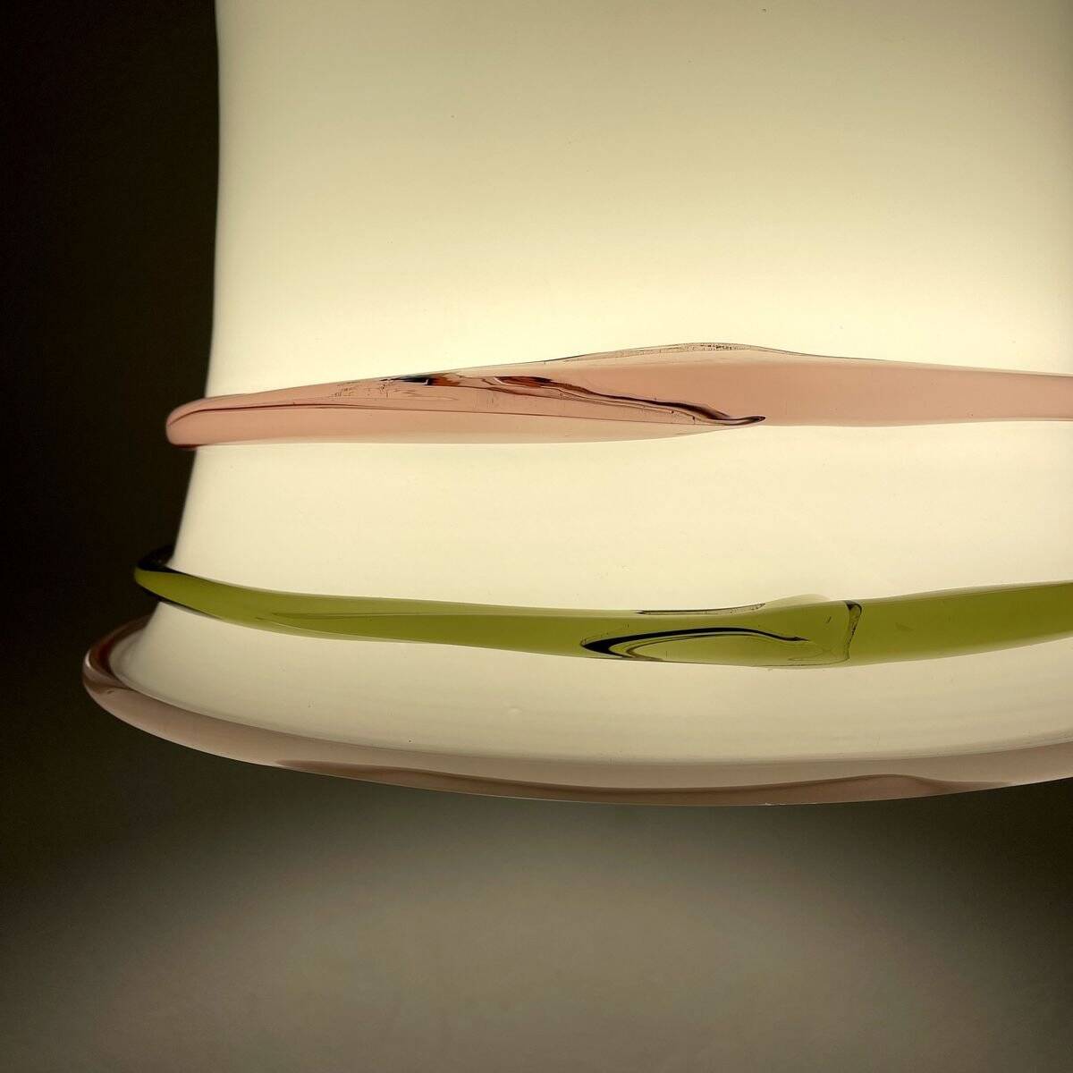 Vintage Murano Glass Ceiling Lamp, 1970s